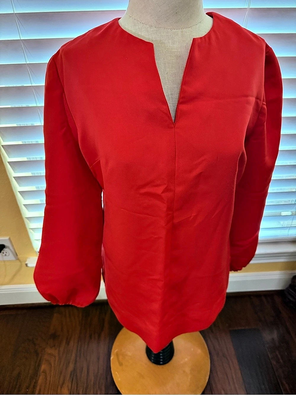 Vintage Handmade Red Long Sleeve Jacket